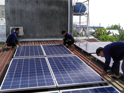 Lắp đặt máy năng lượng mặt trời các quận huyện tại Hải Phòng
